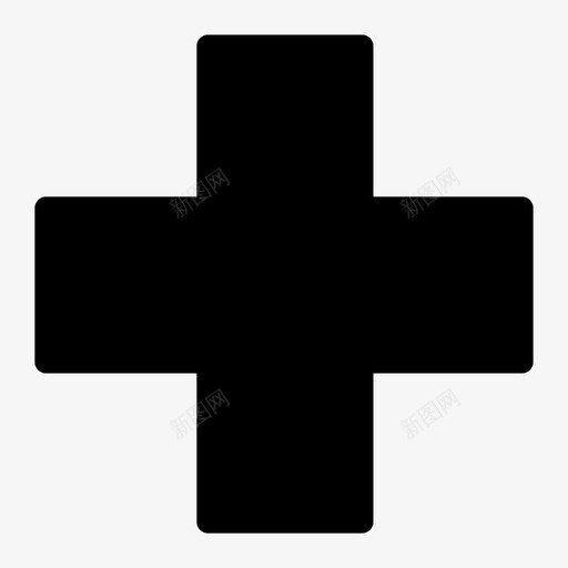 红十字会addhealth图标svg_新图网 https://ixintu.com add health medicinehealthsolid plus 红十字会 红星十字会