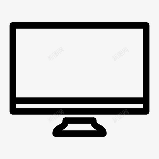 电脑电脑显示器电脑屏幕图标svg_新图网 https://ixintu.com 个人电脑 电脑 电脑屏幕 电脑显示器 电脑系统