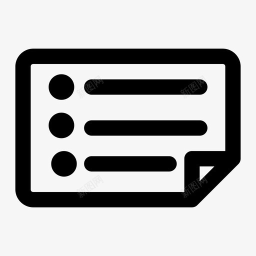 项目符号列表复选框列表项图标svg_新图网 https://ixintu.com office任务fat 列表视图 列表项 复选框 菜单 项目符号列表