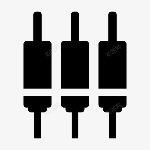 输入引脚材料界面图标svg_新图网 https://ixintu.com 材料界面 输入引脚