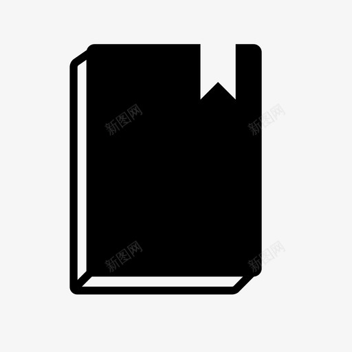 书书签学习图标svg_新图网 https://ixintu.com 书 书签 学习 生活笔记 阅读