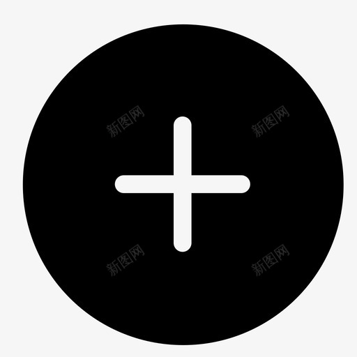 CRM-添加-点击svg_新图网 https://ixintu.com CRM-添加-点击