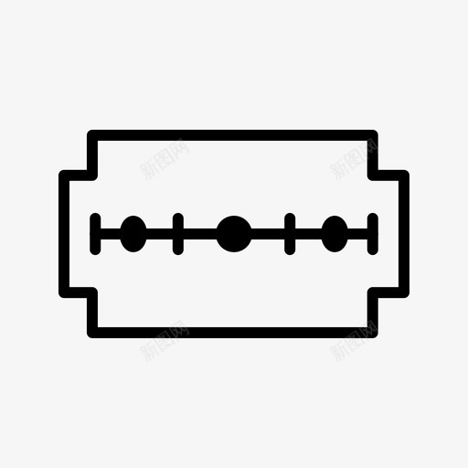 剃须刀刀片切割图标svg_新图网 https://ixintu.com 刀片 切割 剃须 剃须刀 通用