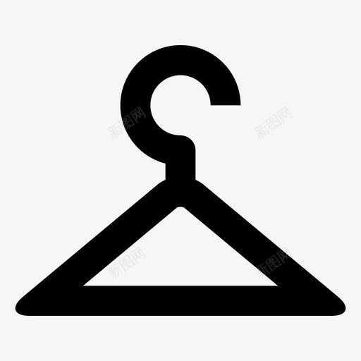 衣架更衣室衣柜图标svg_新图网 https://ixintu.com 市场4像素冲程48x48像素 更衣室 衣架 衣柜