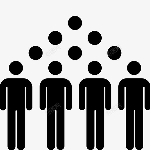 人口群体图标svg_新图网 https://ixintu.com 人口 群体