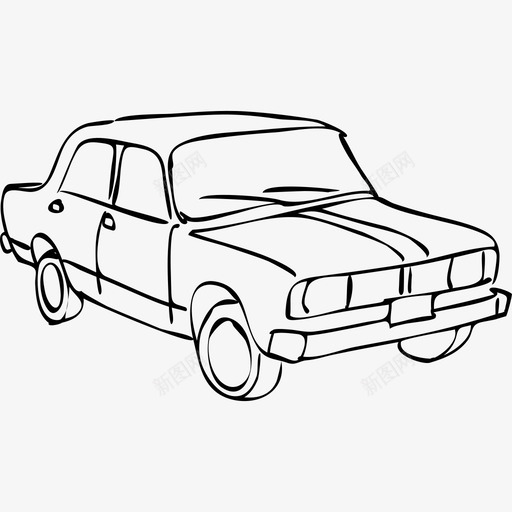 古巴的老爷车老旧的生锈的图标svg_新图网 https://ixintu.com 古巴的老爷车 生锈的 老旧的
