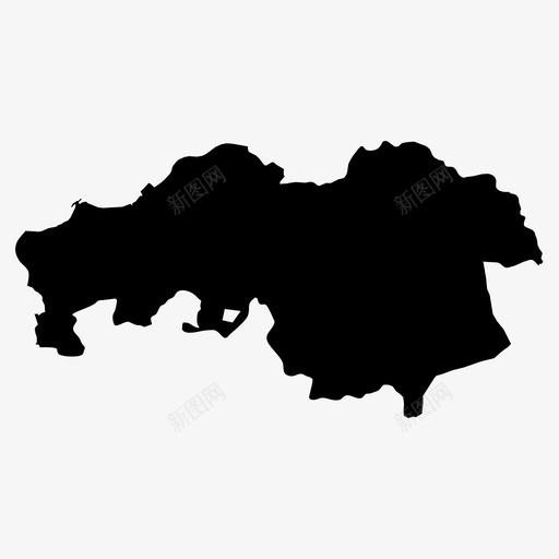 北布拉班特地图荷兰图标svg_新图网 https://ixintu.com 北布拉班特 地区 地图 省 荷兰 荷兰各省