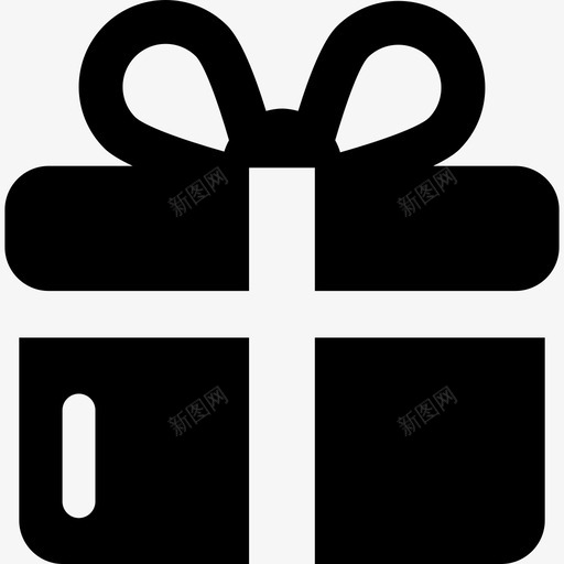 圣诞礼物盒图标svg_新图网 https://ixintu.com 圣诞礼物盒