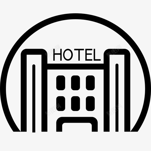 住宿标题logosvg_新图网 https://ixintu.com 住宿标题logo