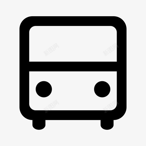 粗版2_公交svg_新图网 https://ixintu.com 粗版2_公交