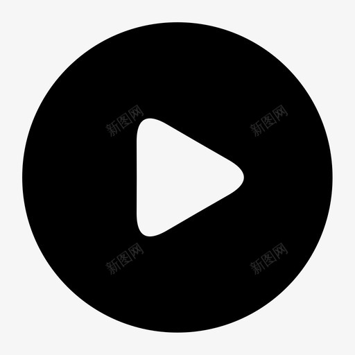 主题-播放svg_新图网 https://ixintu.com 主题-播放