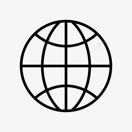 世界地球地理图标svg_新图网 https://ixintu.com 世界 地图 地球 地理