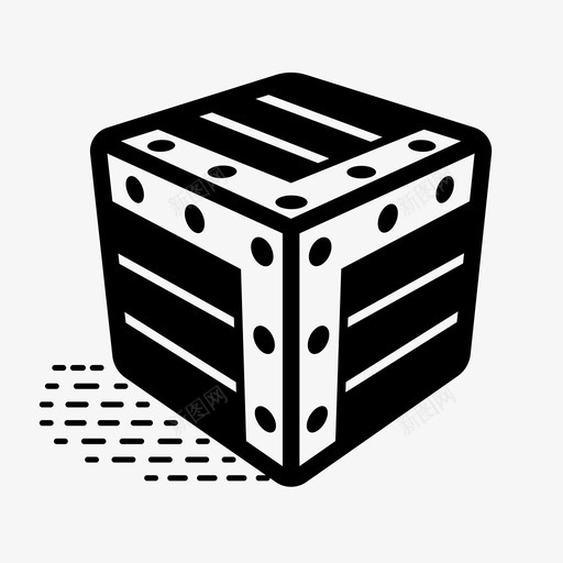 包裹箱送货物流图标svg_新图网 https://ixintu.com 包裹 包裹箱 物流 送货