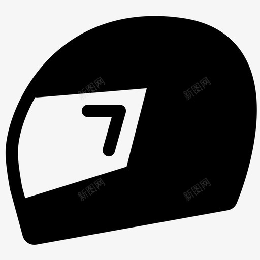 头盔自行车头盔头饰图标svg_新图网 https://ixintu.com 固体风格 头盔 头饰 摩托车 摩托车头盔 汽车发动机仪表板灯 自行车头盔
