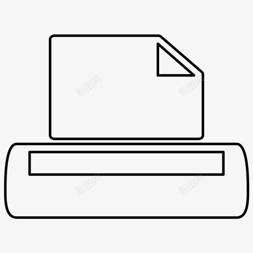 打印机印刷机图标svg_新图网 https://ixintu.com 印刷机 打印机