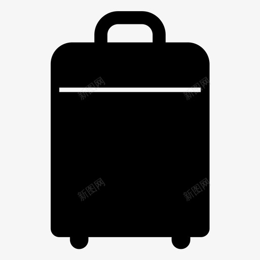 行李手提箱旅行图标svg_新图网 https://ixintu.com 包店 手提箱 旅行 行李