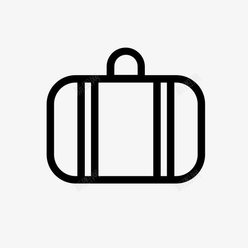 手提箱包公文包图标svg_新图网 https://ixintu.com 公文包 包 手提箱 酒店