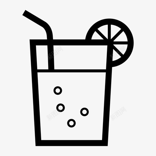 甜品饮料svg_新图网 https://ixintu.com 甜品饮料