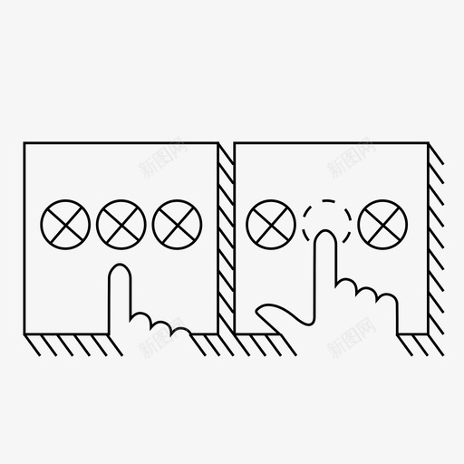 ux交互阴影手指触觉图标svg_新图网 https://ixintu.com ux交互阴影 ux设计 手指 触摸 触觉