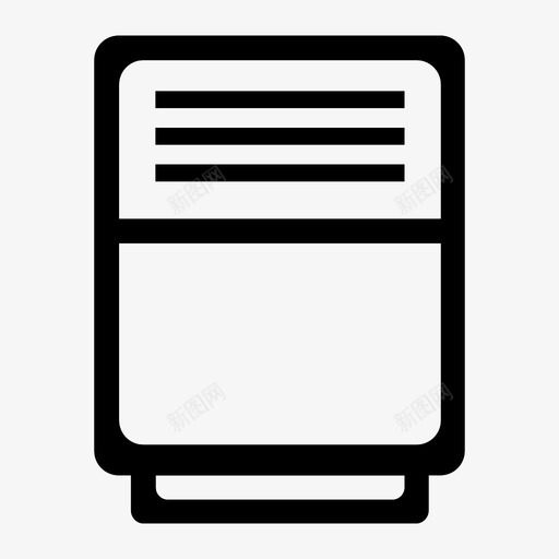 空调柜机svg_新图网 https://ixintu.com 空调柜机