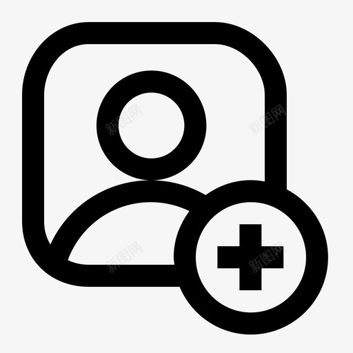 添加用户头像插入图标svg_新图网 https://ixintu.com 头像 插入 添加用户 男 网络和通信线路