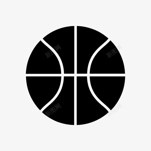 篮球篮球队皮球图标svg_新图网 https://ixintu.com 球 皮球 篮球 篮球队 运动