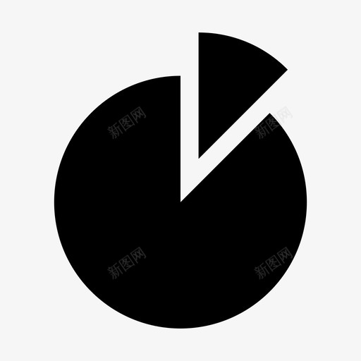 饼图圆图图标svg_新图网 https://ixintu.com 图 圆 饼图