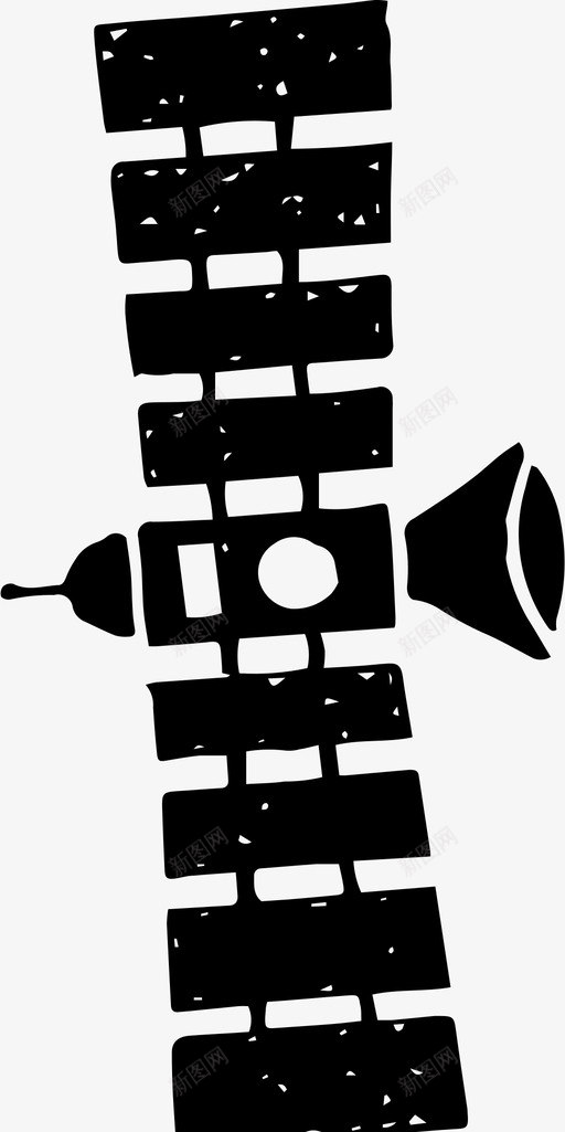 卫星蜂窝通信图标svg_新图网 https://ixintu.com 卫星 太空 手绘通信 电话 蜂窝 通信
