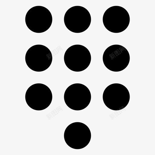 拨号盘材料基本界面图标svg_新图网 https://ixintu.com 拨号盘 材料基本界面