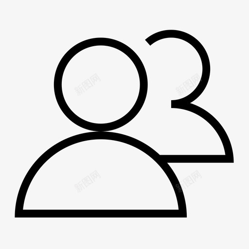 个人中心-我的粉丝svg_新图网 https://ixintu.com 个人中心-我的粉丝