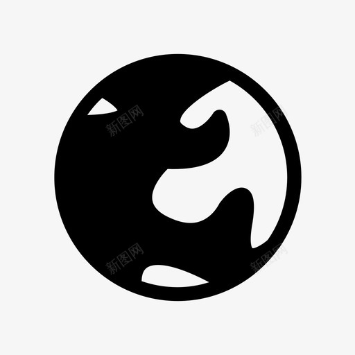 地球行星学习图标svg_新图网 https://ixintu.com 地球 学习 行星