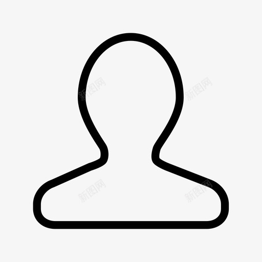 个人中心线性svg_新图网 https://ixintu.com 个人中心线性