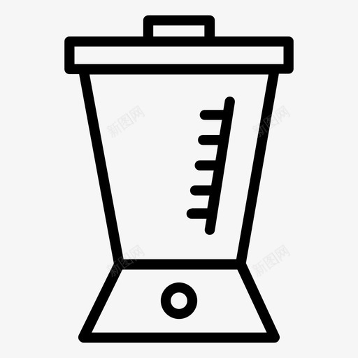 器具搅拌机图标svg_新图网 https://ixintu.com 器具 搅拌机