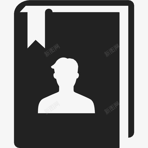 电话簿列表姓名图标svg_新图网 https://ixintu.com 列表 姓名 标签 电话簿