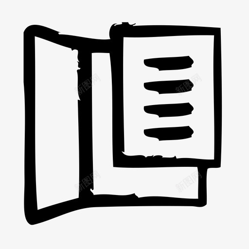 文件夹会议活动图标svg_新图网 https://ixintu.com 会议 文件夹 活动 演示 研讨会 草图