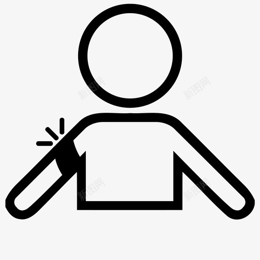 右手svg_新图网 https://ixintu.com 右手
