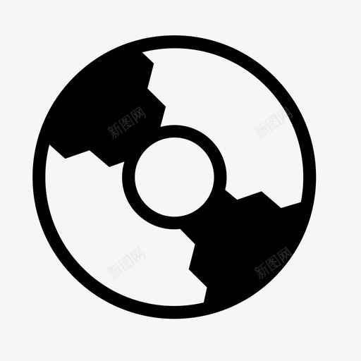 cd音乐软件图标svg_新图网 https://ixintu.com cd 软件 音乐