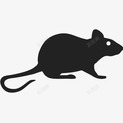 老鼠尾巴图标svg_新图网 https://ixintu.com 尾巴 老鼠
