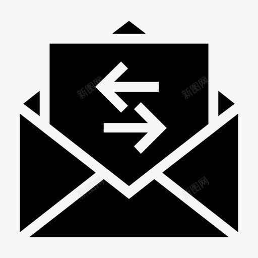 电子邮件联系人信件图标svg_新图网 https://ixintu.com 信件 发送 接收 消息 电子邮件 电子邮件字形 联系人