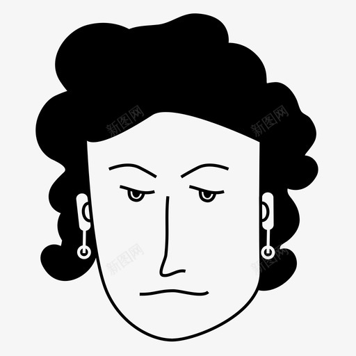 人物巴西人面孔图标svg_新图网 https://ixintu.com 人物 巴西人 面孔