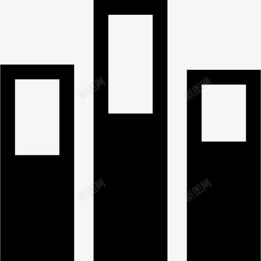 条形图双重信息商业信息图表图标svg_新图网 https://ixintu.com 信息图表 商业 条形图双重信息