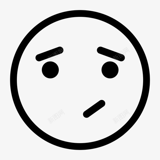 表情-难过svg_新图网 https://ixintu.com 表情-难过