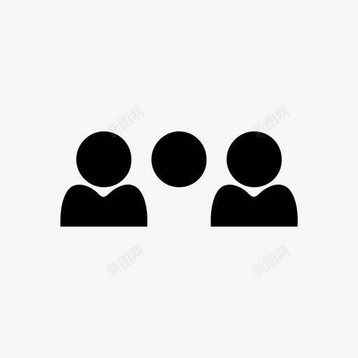 人员家庭组图标svg_新图网 https://ixintu.com 人员 人员组 家庭 用户 组