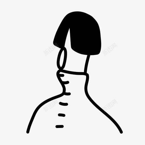 文艺复兴人阿凡达男孩图标svg_新图网 https://ixintu.com 文艺复兴人 涂鸦 男孩 脸和化身 阿凡达