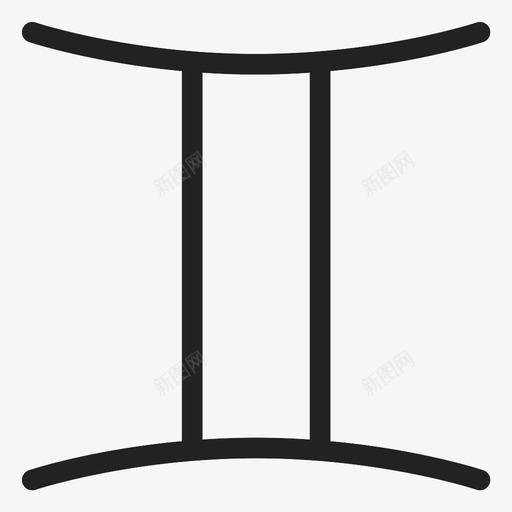 星座-双子座svg_新图网 https://ixintu.com 星座-双子座