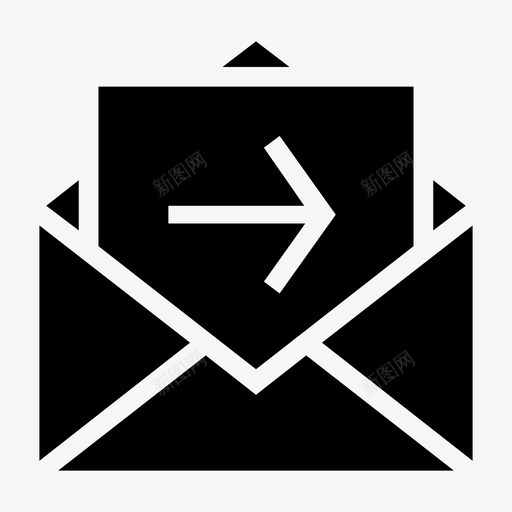 电子邮件联系人信件图标svg_新图网 https://ixintu.com 信件 发送 消息 电子邮件 电子邮件字形 联系人