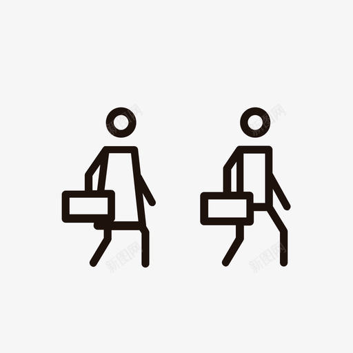 工人平等男人图标svg_新图网 https://ixintu.com 人的轮廓 女人 工人 平等 男人