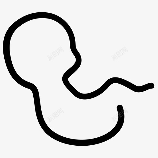 婴儿儿童新生儿图标svg_新图网 https://ixintu.com 儿童 医疗保健3号线 婴儿 新生儿