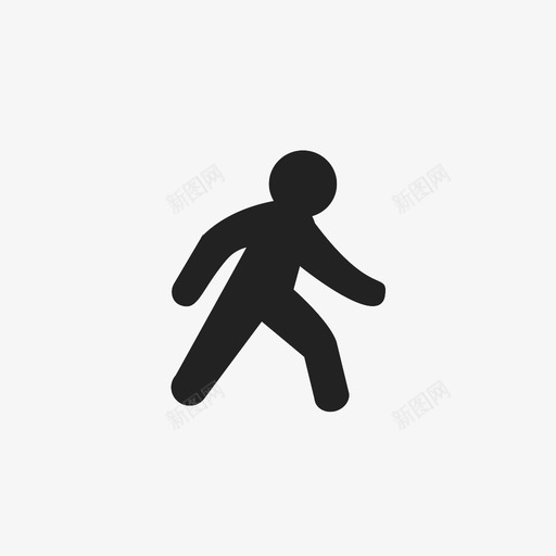 步行svg_新图网 https://ixintu.com 步行