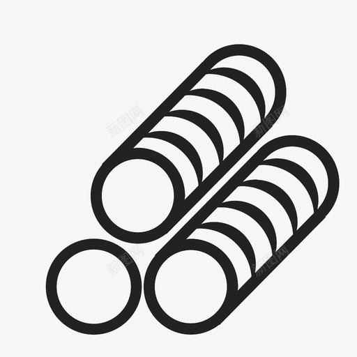 螺纹钢5 svg_新图网 https://ixintu.com 螺纹钢5 钢材
